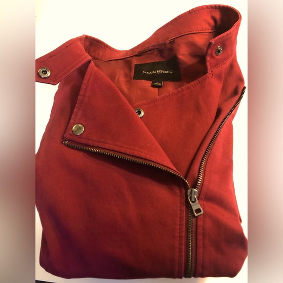 Heavy duty cotton motorcycle jacket from Banana Relublic - Picture 4 of 5